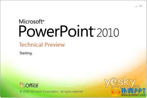 PowerPoint 2010 Technical Previewй©/ͼ