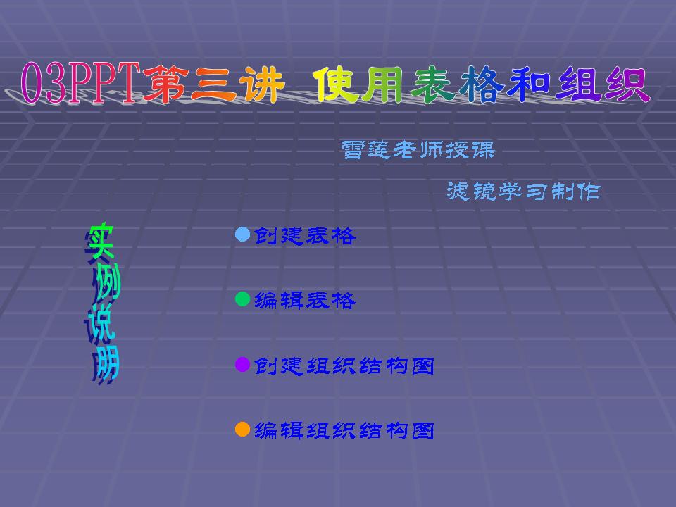 2003PPT֯ṹͼ