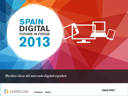 2013西班牙数码科技的未来PPT模板