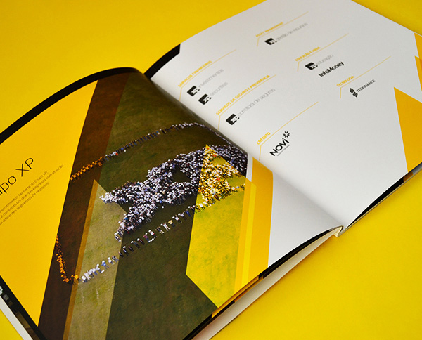 黄黑搭配画册版式设计封面设计欣赏