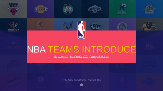NBA篮球运动欧美风活力运动ppt模板下载