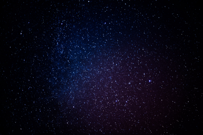 银河紫色星座繁星点点的夜空星空图片背景