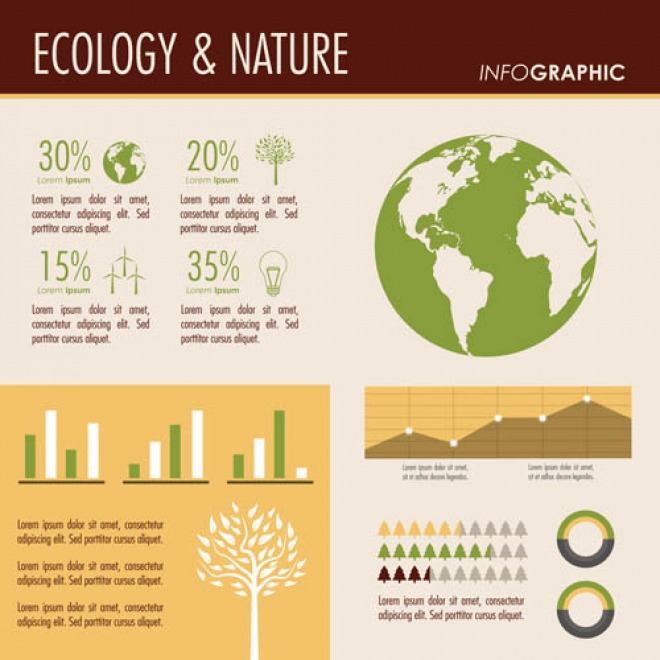 生态环保图片信息图矢量素材